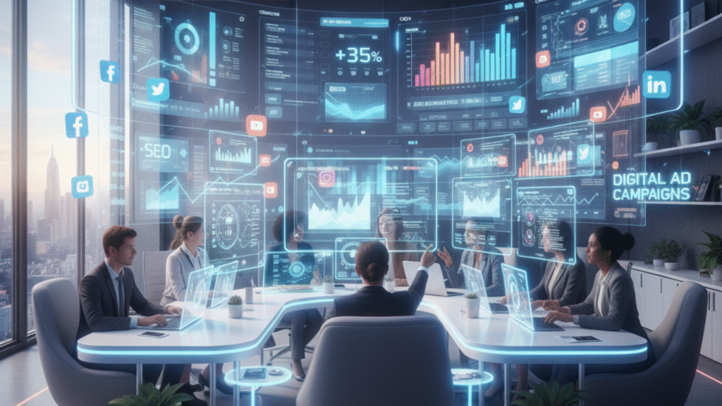 Digital media marketing